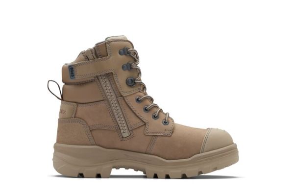Picture of BLUNDSTONE 8063 UNISEX ROTOFLEX SAFETY BOOTS - STONE